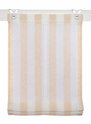 Kutti Raffrollo "Bornholm" mit Hakenaufhängung ohne Bohren halbtransparent, günstig online kaufen