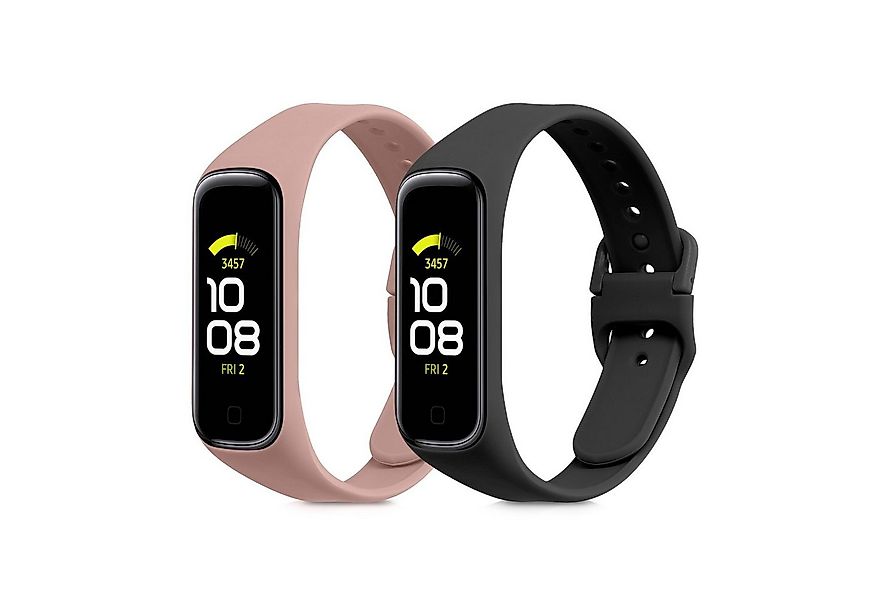 kwmobile Smartwatch-Armband 2x Sportarmband für Samsung Galaxy Fit 2, Armba günstig online kaufen