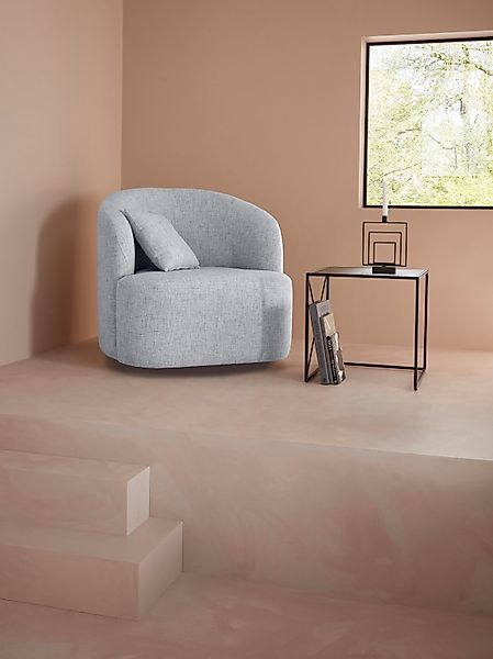 LeGer Home by Lena Gercke Drehsessel "Dilara Sessel" gerundete Rückenlehne günstig online kaufen