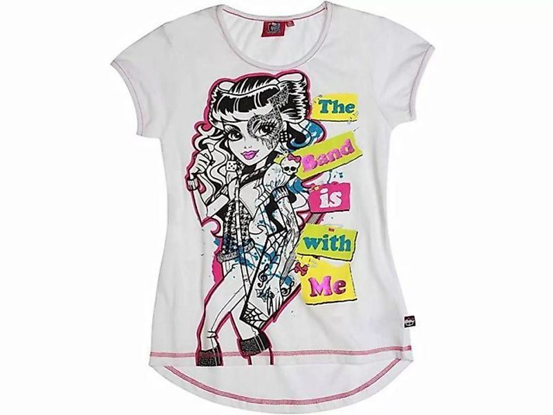 Monster High T-Shirt operetta "The Band is with me" T-Shirt weiß günstig online kaufen