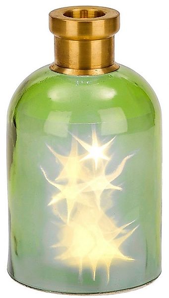 BRUBAKER LED Dekolicht Lichterflasche "Magie" mit 10 LED Sternen, LED Licht günstig online kaufen