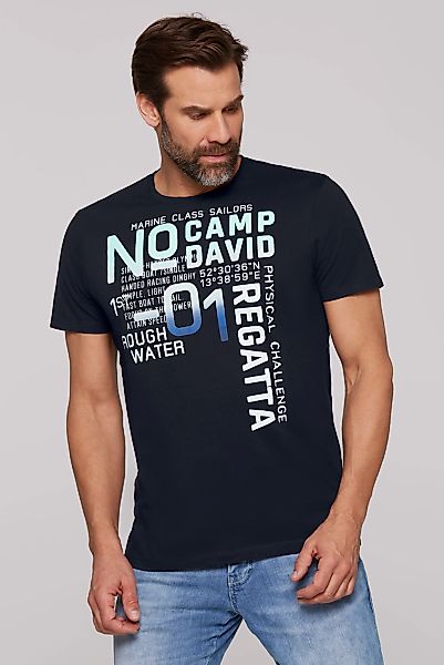CAMP DAVID Rundhalsshirt, aus Baumwolle günstig online kaufen