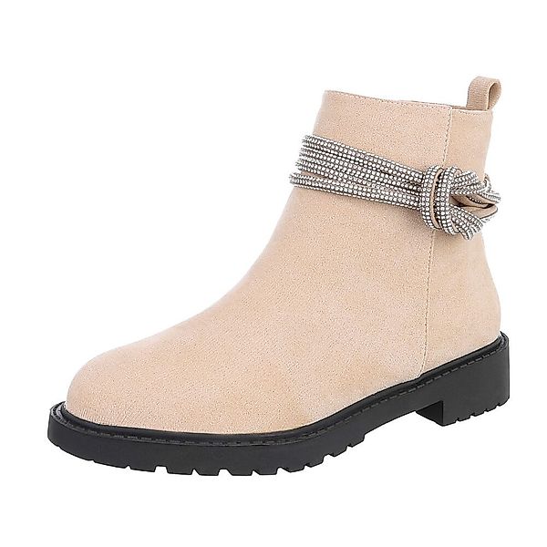 Ital-Design Damen Freizeit Stiefelette (87108784) Blockabsatz günstig online kaufen