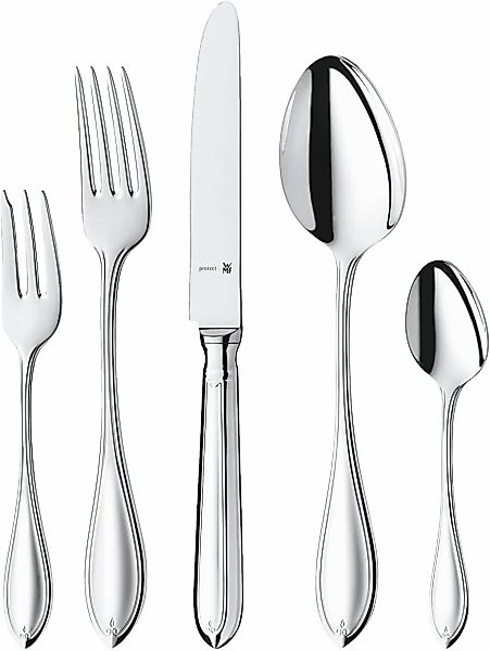 WMF Besteck-Set "Premiere in klassisch-eleganter Optik, ergonomisch, Wellen günstig online kaufen