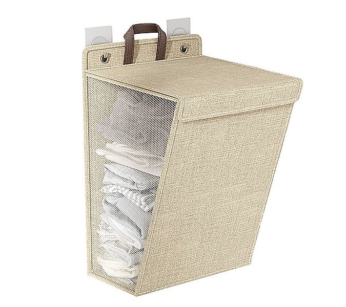 OKWISH Wäschekorb Faltbarer Hängender Wäschesammler Aufbewarhrungskorb (mit günstig online kaufen