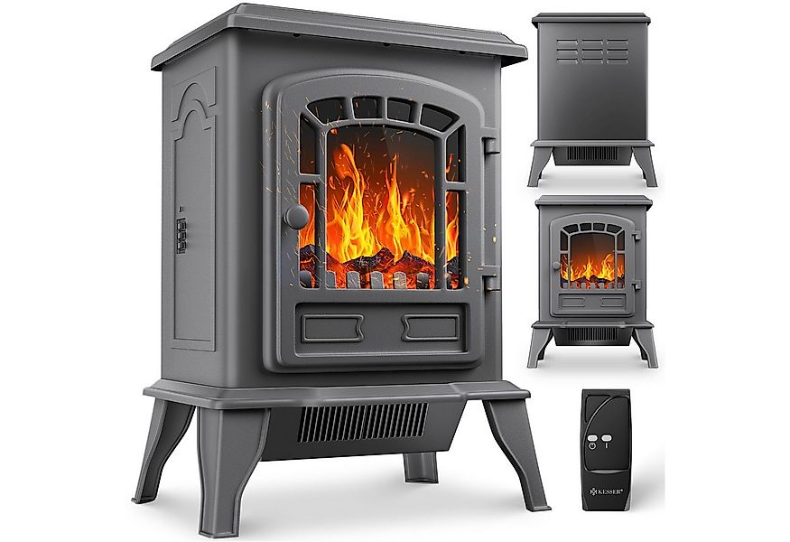 KESSER Heizgerät, 2000 W, Elektrokamin mit Heizlüfter Fernbedienung 2000W E günstig online kaufen