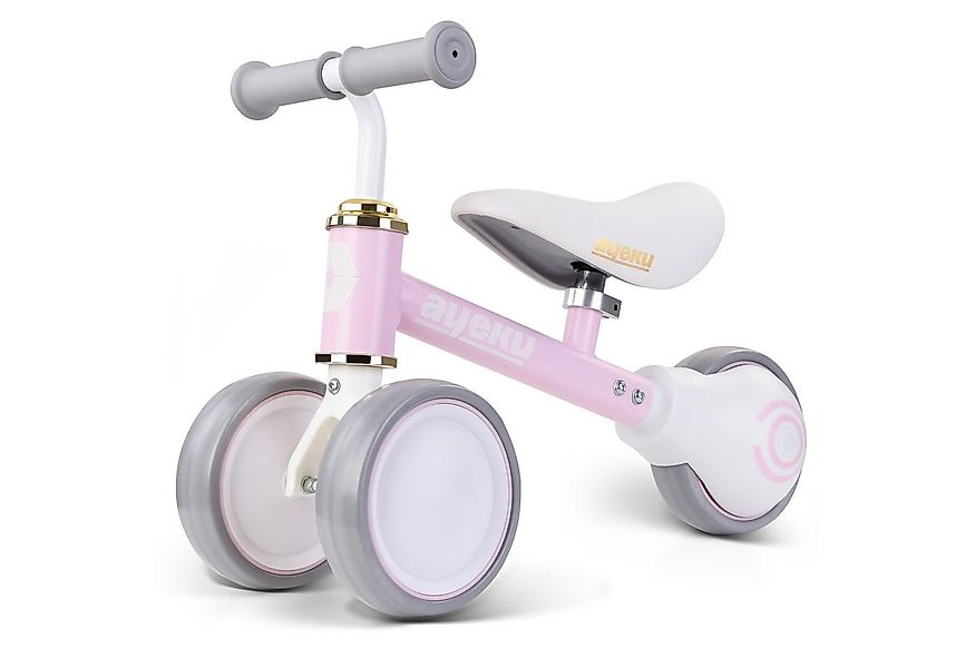 Ayeku Laufrad Laufrad Kinder 1–3 Jahre mit verstellbarem Sitz und leisen Rä günstig online kaufen