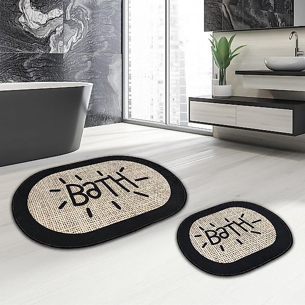 00 Null Null Badematte Miqna 2-tlg. günstig online kaufen