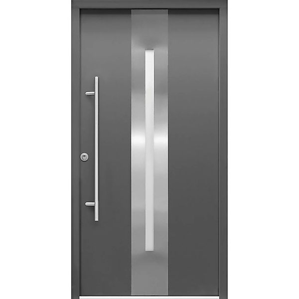 Sicherheits-Haustür ThermoSpace Prime Dublin RC2 Anthr. 110 x 210 cm Anschl günstig online kaufen