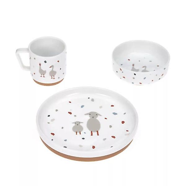 Lässig Kindergeschirr Set Porzellan - Dish Set, Verschiedene Desings günstig online kaufen