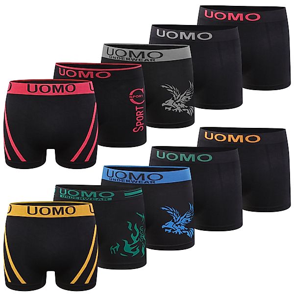 L&K Boxershorts 1209 (10er-Pack) Boxershorts aus günstig online kaufen