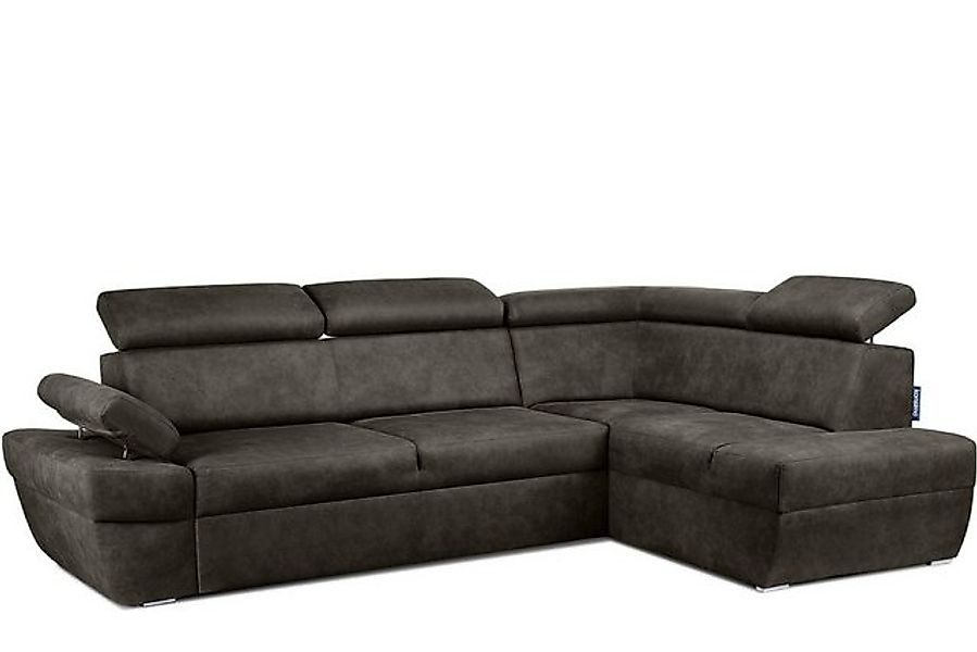 KONSIMO Ecksofa RATLO Ecksofa, mit Bettfunktion und Bettkasten,verstellbare günstig online kaufen