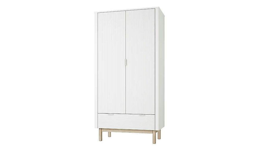 pinio Kleiderschrank  Miloo ¦ weiß ¦ Maße (cm): B: 52,4 H: 197,8 Baby > Bab günstig online kaufen
