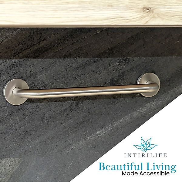 Intirilife Handtuchhalter, Gebürsteter Edelstahl Handtuchhalter günstig online kaufen