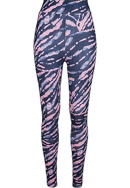 URBAN CLASSICS Leggings Urban Classics Damen Ladies High Waist Tie Dye Legg günstig online kaufen