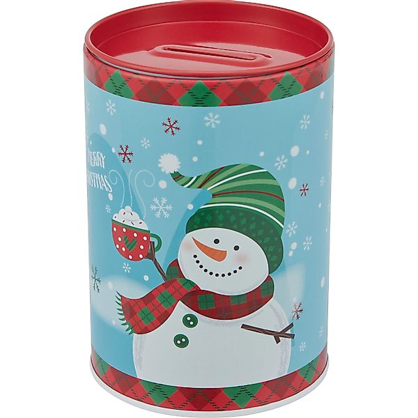 Spardose Weihnachten Ø 8,5 cm x 11,5 cm 5-fach sortiert günstig online kaufen