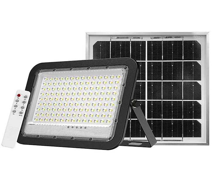 ENOVALITE LED Solarleuchte Solarstrahler PRO, LED-Fluter, 30 W PV, 3800 lm, günstig online kaufen