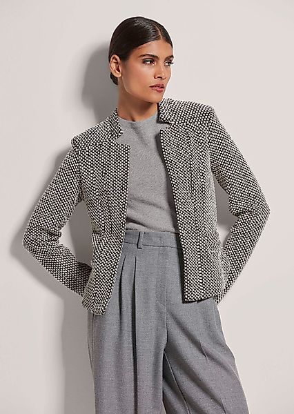 MADELEINE Kurzblazer Moderner Jerseyblazer mit Struktur günstig online kaufen