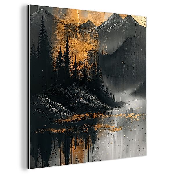 MuchoWow Metallbild Natur - Abstrakt - günstig online kaufen
