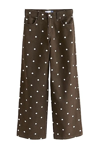 Next Weite Jeans Jeans mit weitem Bein aus 100 % Baumwolle (1-tlg) günstig online kaufen
