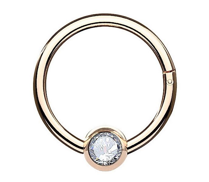 Taffstyle Nasenpiercing Septum Segment Ring Piercing Clicker Scharnier Kris günstig online kaufen