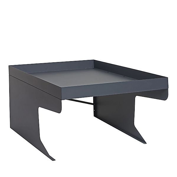 PROREGAL Mähroboter-Garage XL Mit Pflanzkasten 47x70x100cm Metall Anthrazit günstig online kaufen