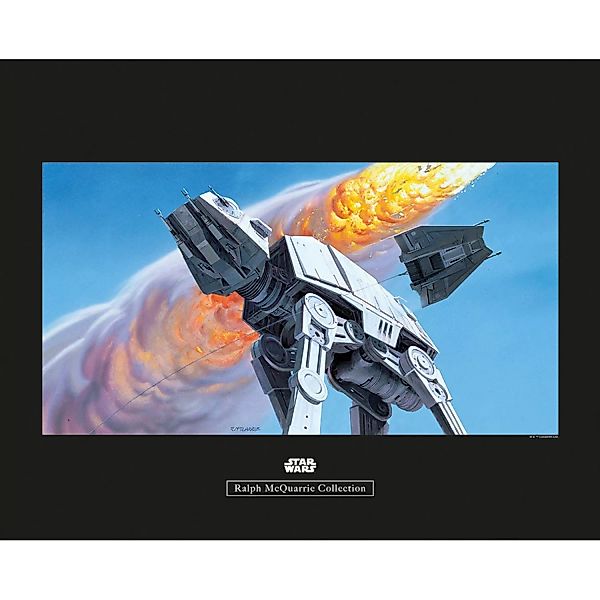 Komar Wandbild Star Wars AT-AT 50 x 40 cm günstig online kaufen