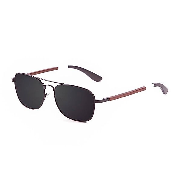 Lenoir Eyewear Tours Sonnenbrille CAT3 Pear Wood Arm With Black Frame. Whit günstig online kaufen