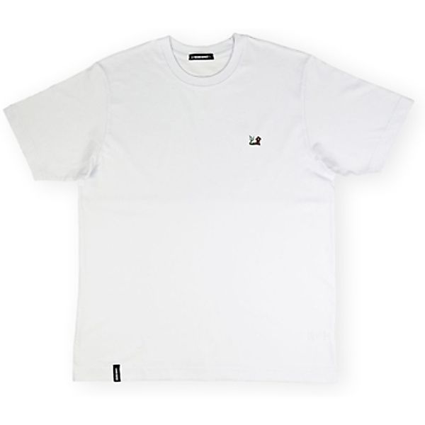 Organic Monkey  T-Shirts & Poloshirts T-Shirt Monkeytail - White günstig online kaufen