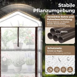 Sekey Foliengewächshaus Gewächshaus Klein Tomatenhaus Treibhaus günstig online kaufen