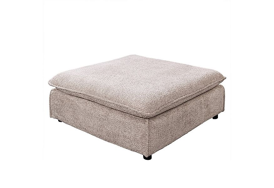 riess-ambiente Fußhocker HEAVEN 100cm beige · Hussensofa inkl. Kissen und a günstig online kaufen