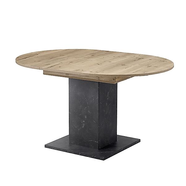 B&D home Säulen-Esstisch WIM, rund, ausziehbar, günstig online kaufen