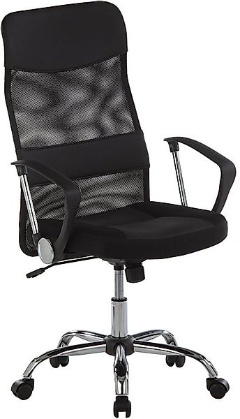 Duo Collection Bürostuhl Regensburg, mit verchromten Fußkreuz, Chefsessel günstig online kaufen