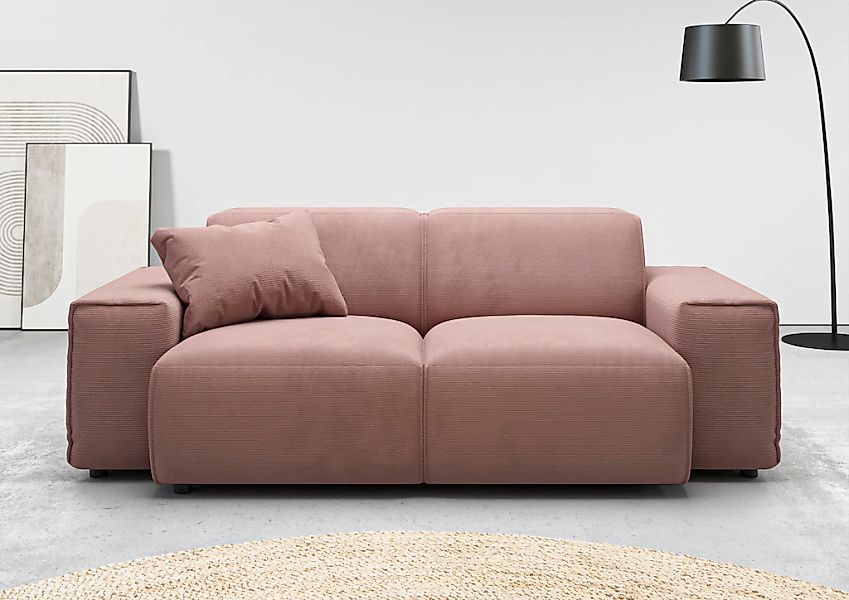 Home affaire 2-Sitzer "Glimminge auch in Breitcord + Feincord + Easy care-B günstig online kaufen