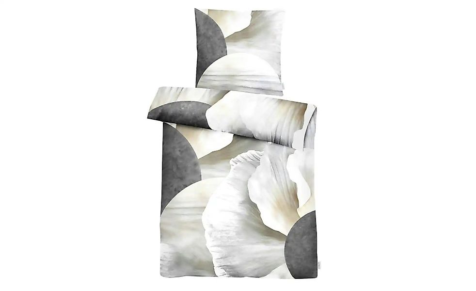APELT Bettwäsche "Silence GOTS" 2 Stk. stimmungsvolle Farbsilhouetten günstig online kaufen