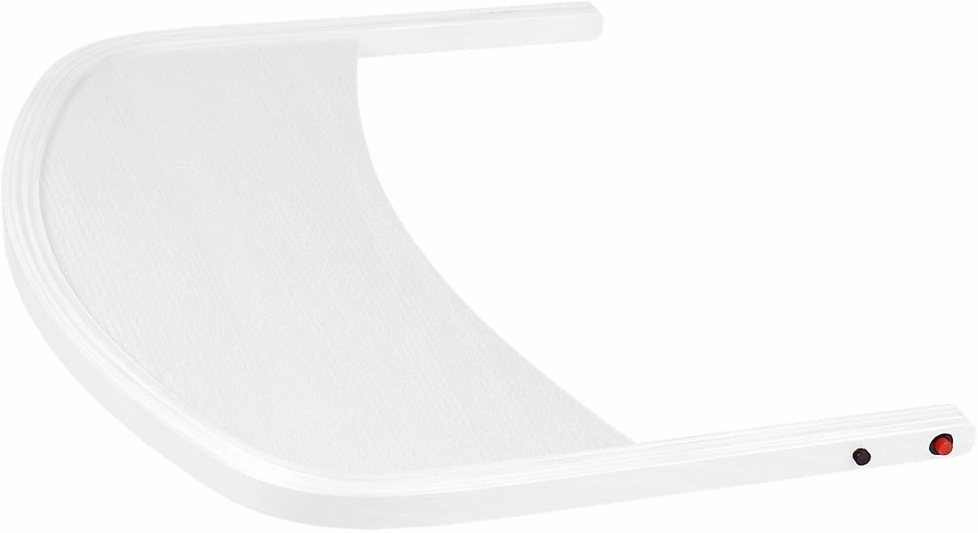 BabyGo Hochstuhltablett "Wooden table, white" günstig online kaufen