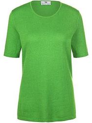 Rundhals-Pullover aus Seide Kaschmir Peter Hahn grün günstig online kaufen