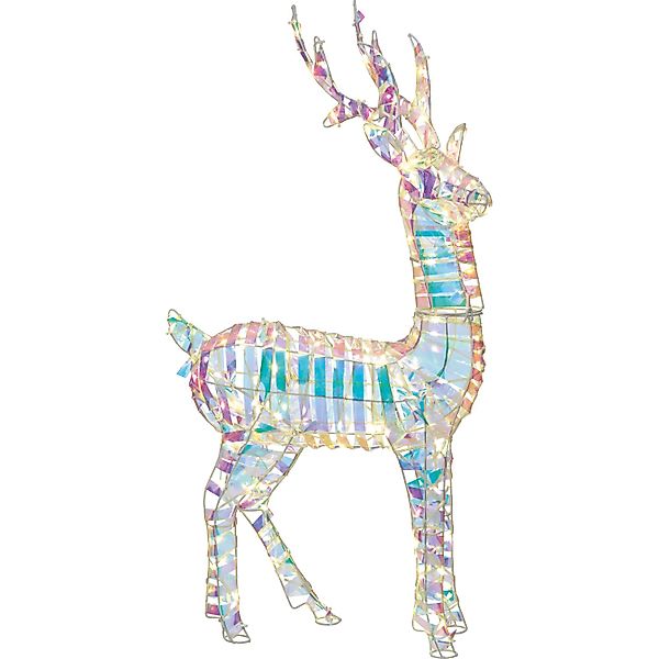 Lichtfigur Rentier 43 cm x 13 cm x 83 cm Warmweiß 120 LEDs günstig online kaufen