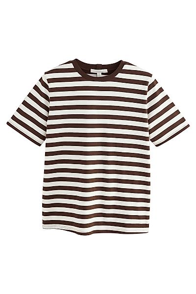 Next T-Shirt Schweres T-Shirt mit Provence-Grafik günstig online kaufen