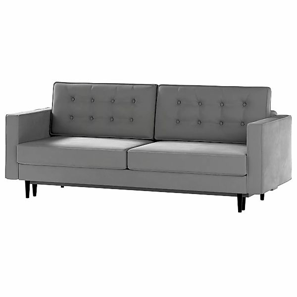 Ausklappbares Sofa Svein, grau, 224x97x91, Polsterstoffe (RI91) günstig online kaufen