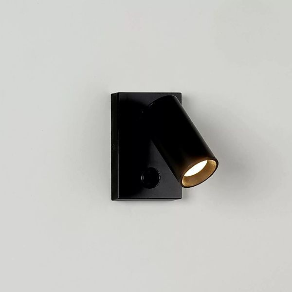 Milan Haul LED-Wandleuchte eckig 1-flammig schwarz günstig online kaufen