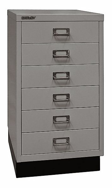 Bisley Aktenschrank MultiDrawer Schubladenschrank in Silber - Maße: H 67 x günstig online kaufen