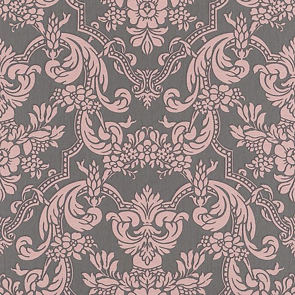 Rasch Vliestapete Trianon XIII 570649 Ornament Rose-Taupe 10,05 m x 0,53 m günstig online kaufen