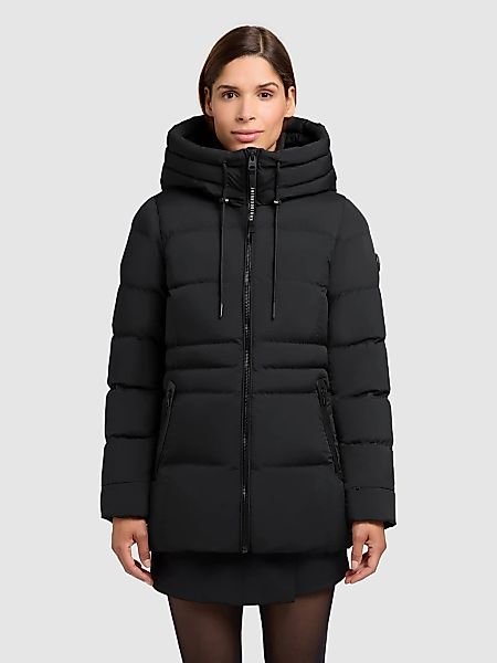 khujo Steppjacke "MATLA" mit Kapuze Reißverschlusstaschen mit Fleecefutter, günstig online kaufen