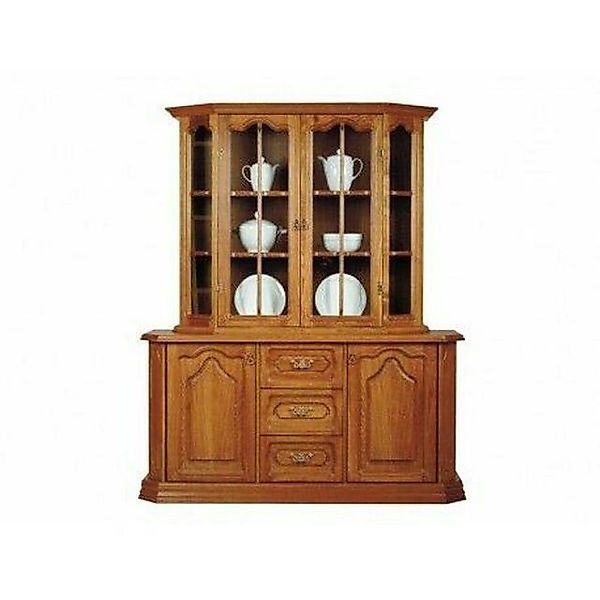 JVmoebel Vitrine Kommode Vitrine Kommoden Vitrinen Kommodenschrank Glas Hol günstig online kaufen