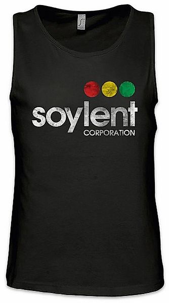 Urban Backwoods Tanktop Soylent Corporation Ärmelloses T-Shirt Green Firma günstig online kaufen