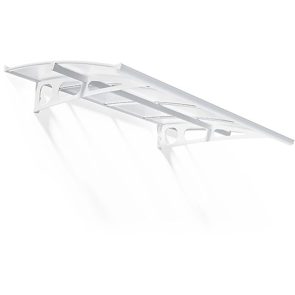 Canopia Vordach Bordeaux 2,2 m x 1,4 m Weiß günstig online kaufen