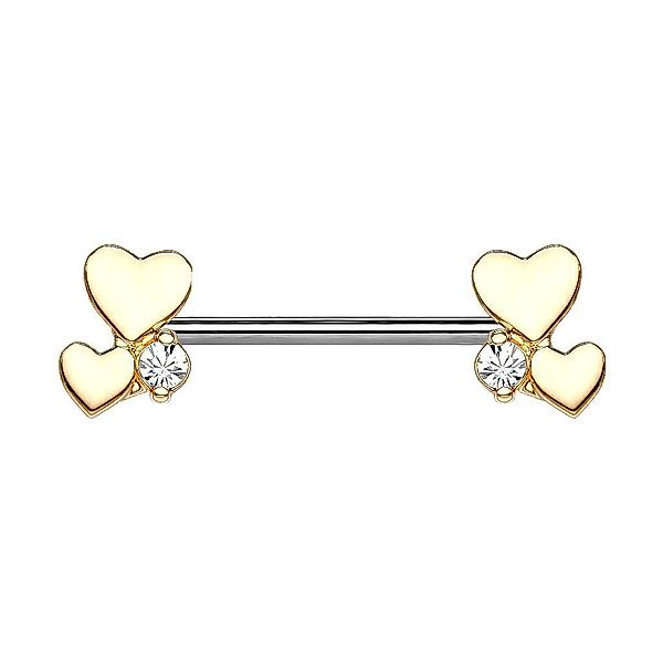 Taffstyle Intimpiercing Intim Brustwarzenpiercing Stab Herzen günstig online kaufen