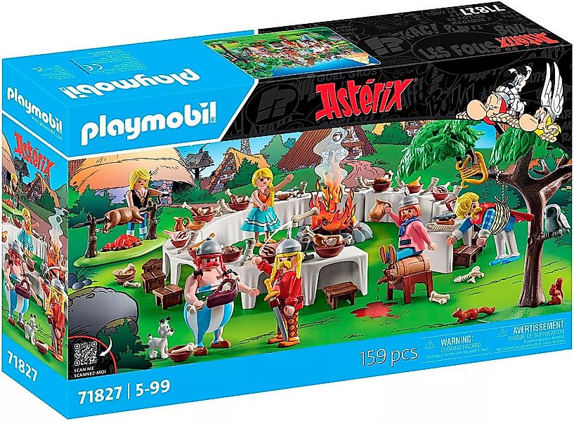 Playmobil® Asterix: Das Dorfbankett (71827), Playmobil Asterix Konstruktion günstig online kaufen
