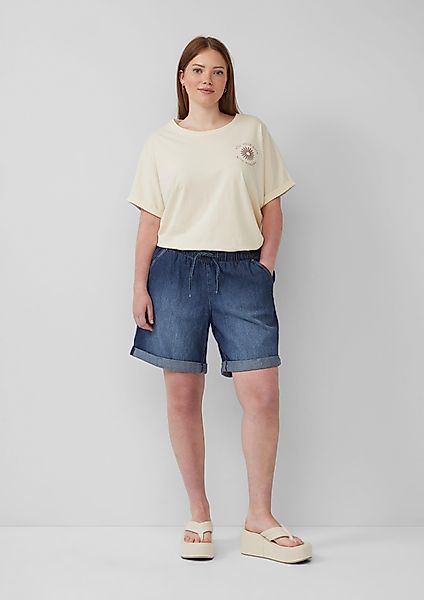 QS Bequeme Jeans Jeans-Shorts / Comfort günstig online kaufen